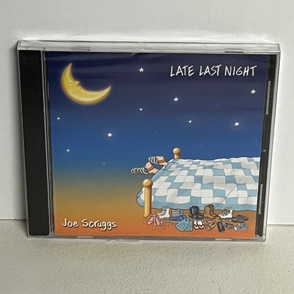 Vintage 1984 Joe Scruggs Late Last Night CD Childrens - Picture 1 of 8